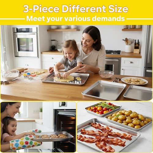 Stainless Steel Baking Cookie Sheets