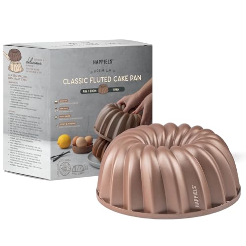 11 Cup Fluted Tube Cake Pan Nonstick
