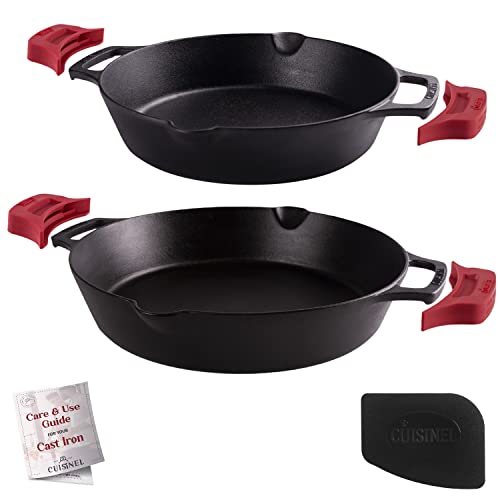 Cast Iron Cookware with Glass Lid