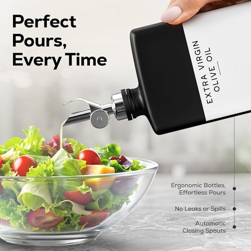 Olive Oil Dispenser Bottle for Kitchen