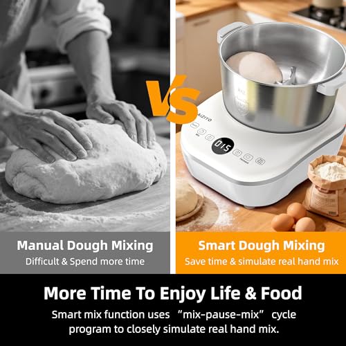 DoughChief 7.4QT Dough Maker (White / 7.4 QT)