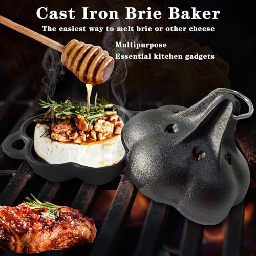 Cast Iron Smoker Roaster & Garlic Roster Baker