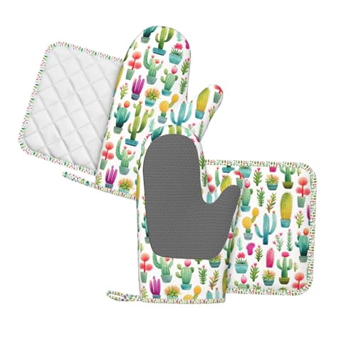 Oven Mitts and Pot Holders Set (A0961)