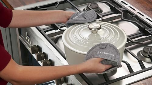 Set of 2 Silicone Pot Grips (Charbon)