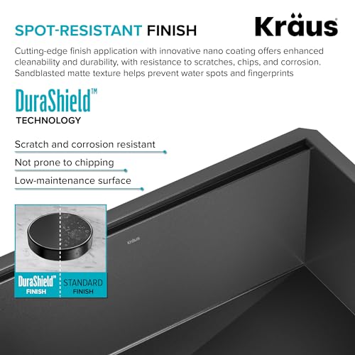 Kore Workstation 33 (33 Inch / Flat Farmhouse / Gunmetal Black)