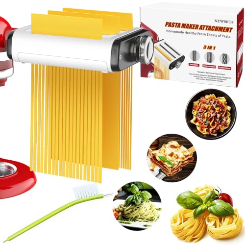 Pasta Maker Attachment for All Kitchenaid Mixers