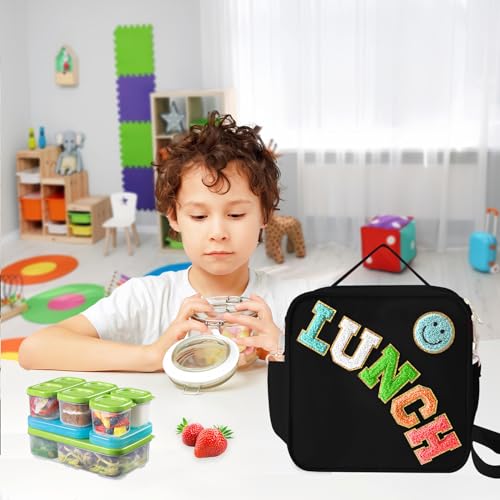 Insulated Lunch Bag With Adjustable Shoulder Strap