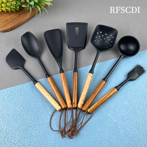 White Silicone Cooking Utensils Set