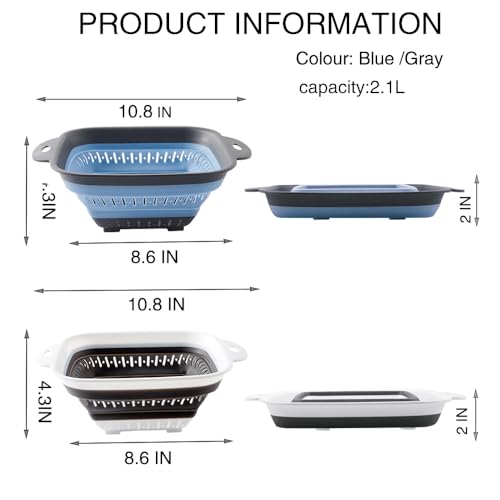 Collapsible Colander Set