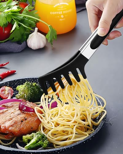 Silicone Spaghetti Spoon and Pasta Tong