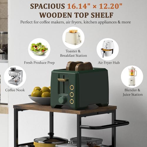 R105 Kitchen Storage Cart on Wheels