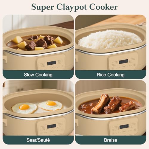 MAGNIFIQUE 4 Quart Claypot Multi