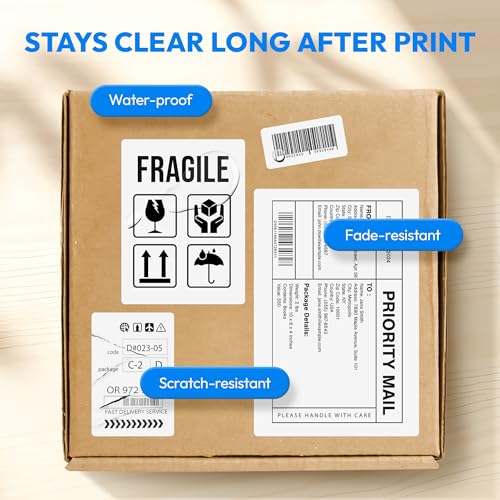 Direct Thermal Waterproof Printer Label Rolls