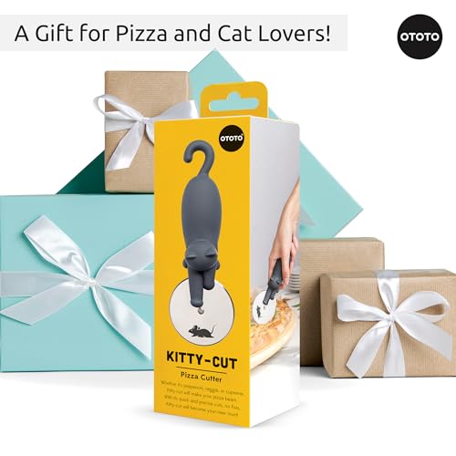 NEW Kitty Cut Pizza Cutter Wheel by OTOTO