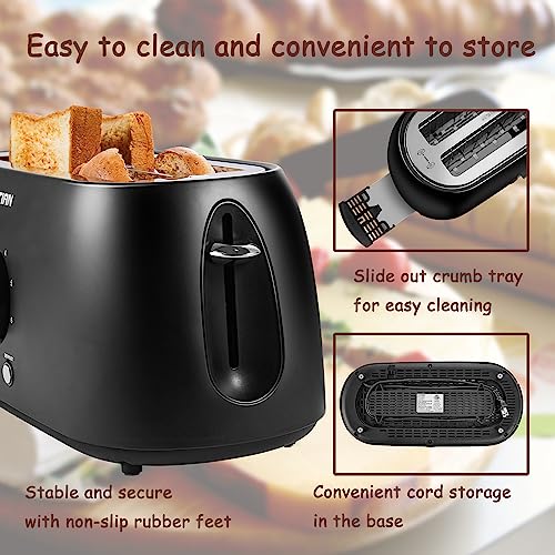 Retro Long Slot Toaster