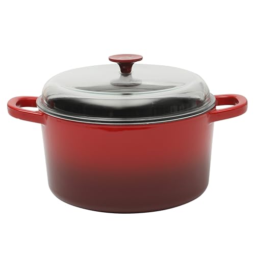 Artisan Enameled Cast Iron Round Dutch Ovens w
