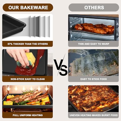 Baking Sheet Pan Set of 3