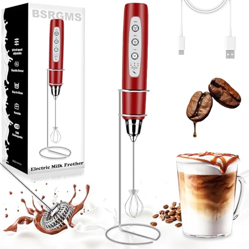 Milk Frother Handheld for Coffee
