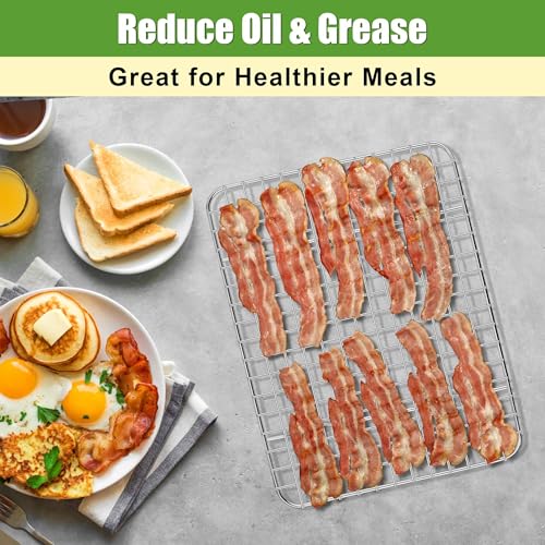 Stainless Steel Baking Cooling Racks Set