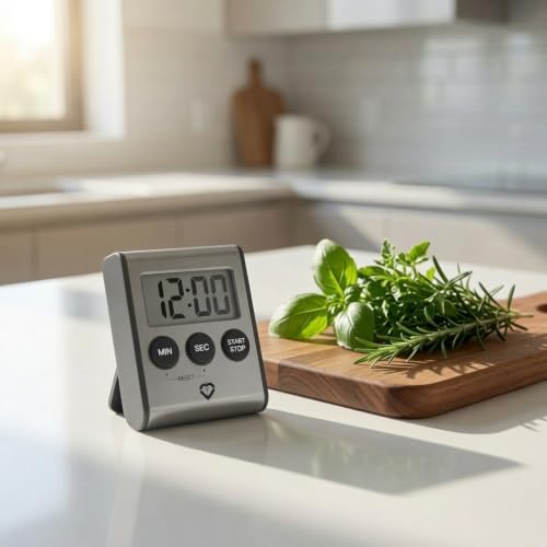 Premium Stainless Steel Digital Kitchen Timer
