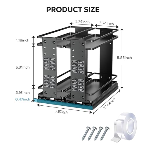 Pull Out Spice Rack for Cabinet