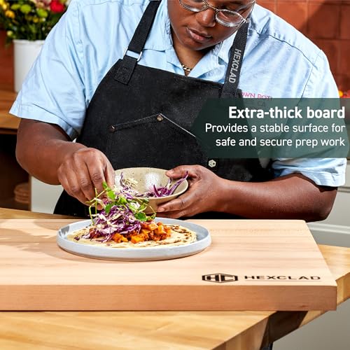24 x 18 Inch Extra Large Reversible Beechwood Cutting Board (24 x 18 inches)