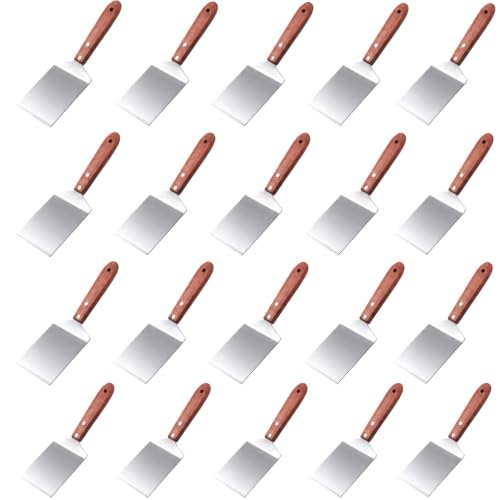 20 Pcs Small Pizza Spatula Bulk for Brownie Cookie Kitchen Serving