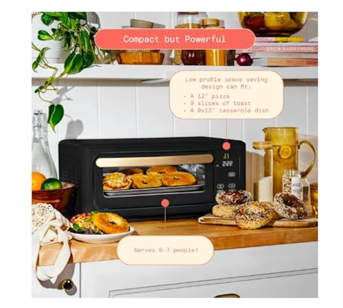 Air Fry Toaster Oven with Infrared Heating (Blue)