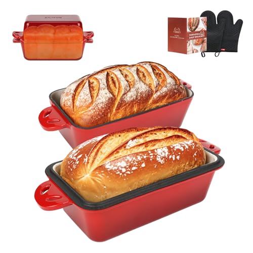 9x5 Enameled Cast Iron Loaf Pan