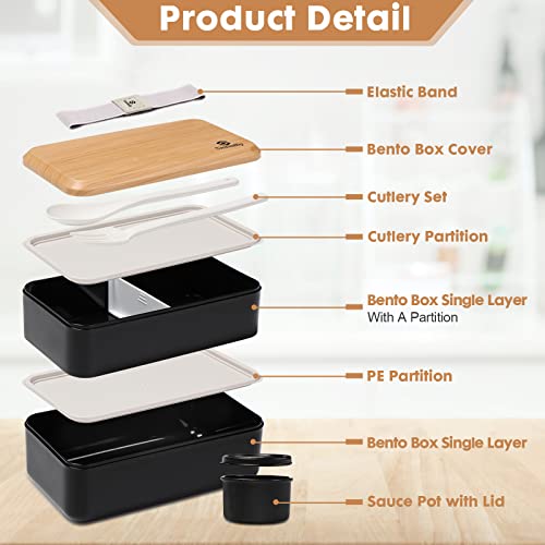Bento Box Adult Lunch Box