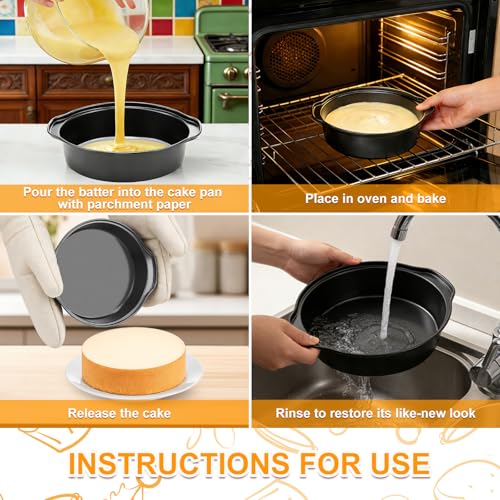 GM US Cake Pan Set Color new