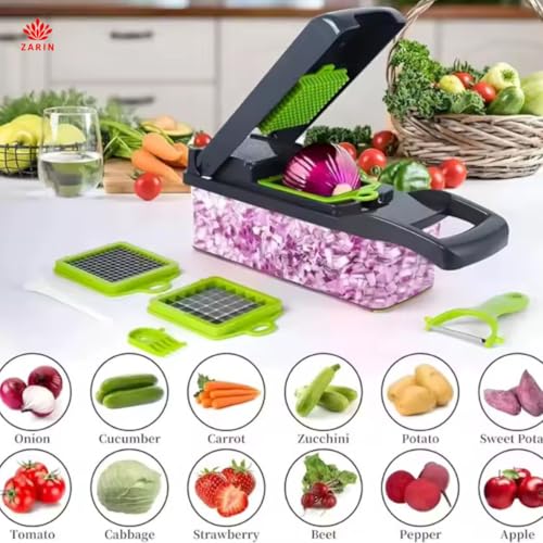 16‑in‑1 Vegetable Chopper & Slicer