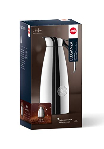 Eleganza Stainless Steel Insulated Carafe (34 Ounces)