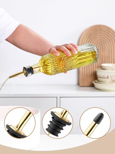 1 Pcs Olive Oil Dispenser Bottle for Kitchen (One square)