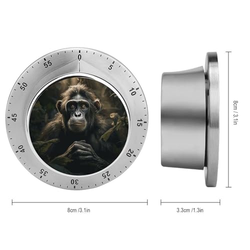 Monkey in Jungle Kitchen Timer (One Size / Monkey in Jungle)