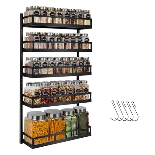 Wall Mount Spice Rack Organizer
