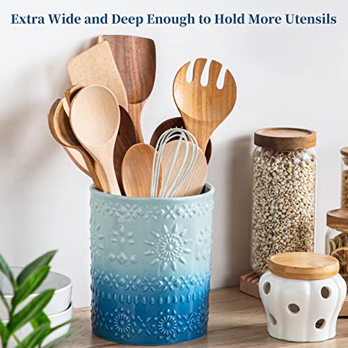 Ceramic Utensil Holder for Kitchen