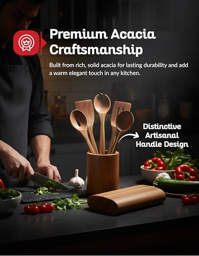 Wooden Cooking Utensil Set