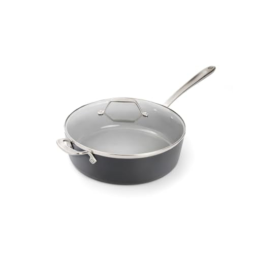 HA1 Ceramic Nonstick 6 Qt. Sauté Pan with Lid (6 Qt Sauté Pan with Lid)