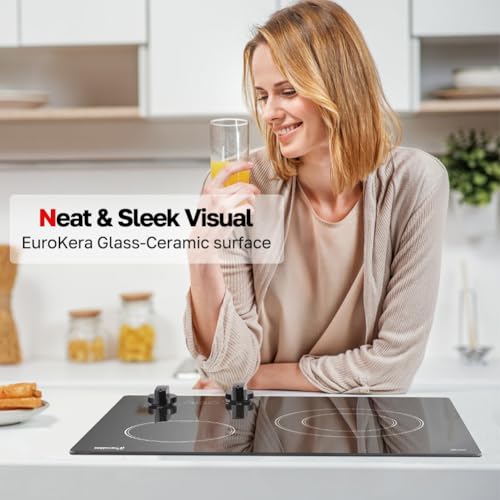 Electric Cooktop Knob Control