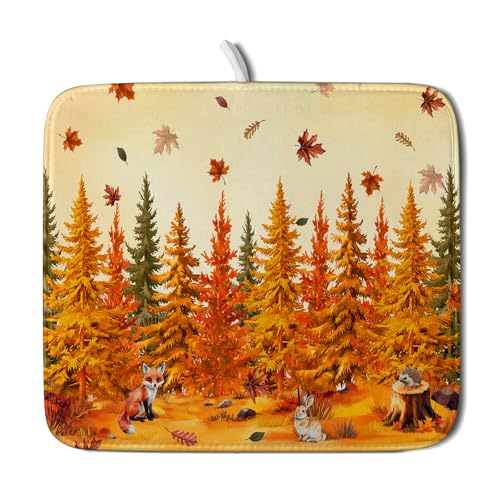 Microfiber Dish Drying Mat 2 Size Dish Drying Pad for Kitchen Counter