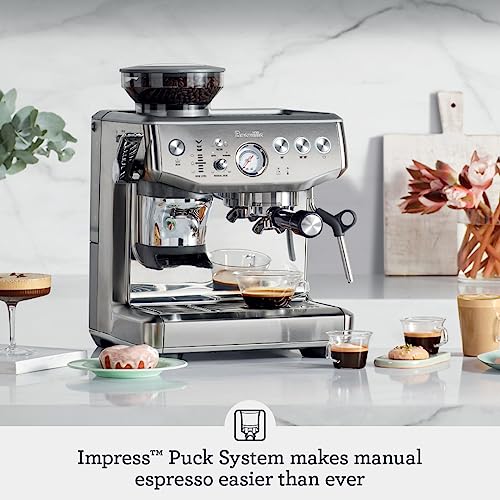 BES876BST Barista Express Impress (Black Stainless Steel)