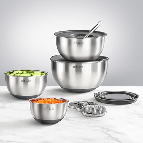 8 Piece Mixing Bowl Set