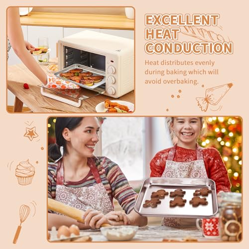 Stainless Steel Baking Sheet Set of 2
