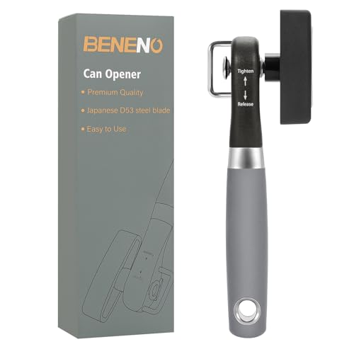 Durable Manual Can Opener with Sharp Blade