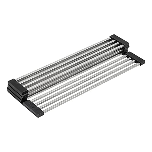 Stainless Steel Silicone Foldable Drying Rack (Stainless Steel)