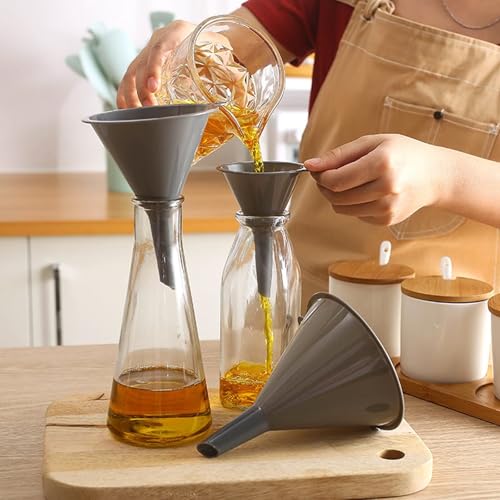 Plastic Kitchen Funnel Set of 3