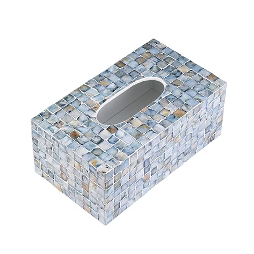 Handmade Mother of Pearl Tissue Box