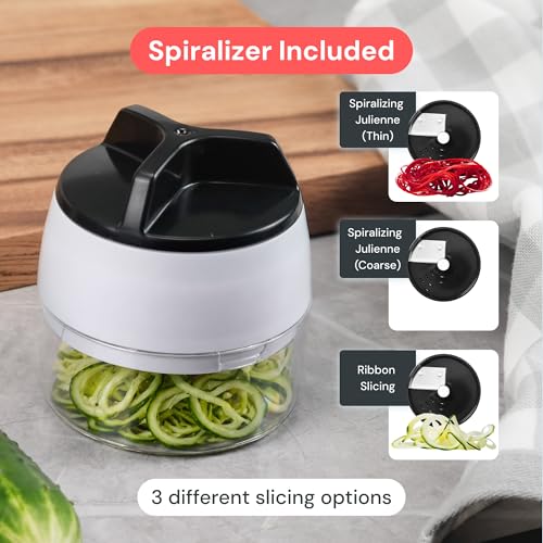 Pro XL Vegetable Chopper & Mandoline Slicer (White / 11 in 1)