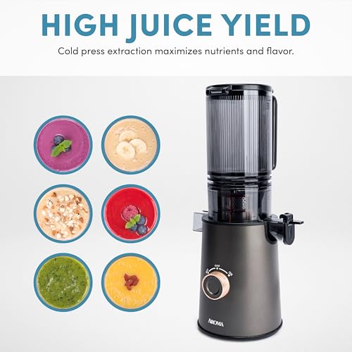 Cold Press Juice Machine Slow Masticating Fruit and Vegetable Juicer
